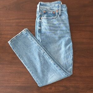 Madewell Women’s Straight Leg Jeans